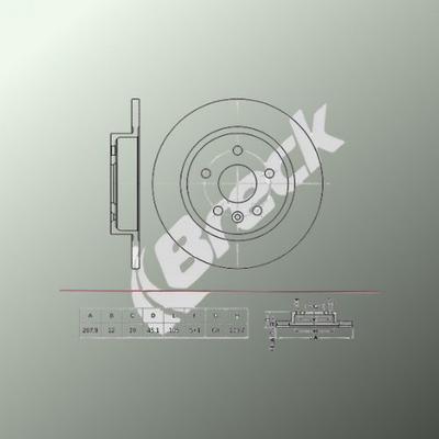 Chevrolet Aveo Liftback 1.4 Turbo Rear Brake Discs