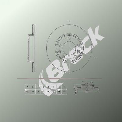 Nissan QASHQAI II 1.2 DIG-T Rear Brake Discs