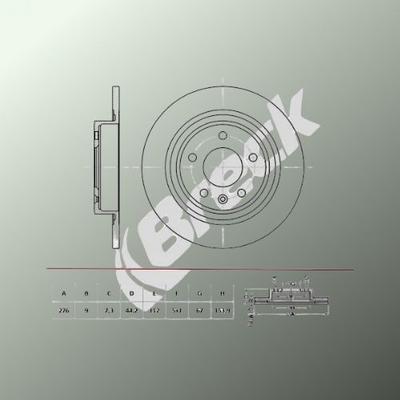 Mercedes-Benz CLA Coupe CLA 180 Rear Brake Discs