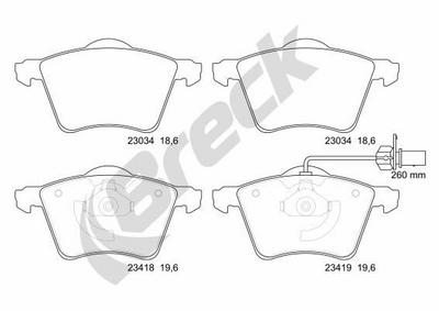 Ford Galaxy I 2.0 i Front Brake Pads - thumbnail image 2