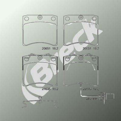 Volkswagen Transporter / Caravelle Mk IV Bus (70B, 70C, 7DB, 7DK, 7 1.9 TD Front Brake Pads
