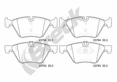 BMW 3 318 i Front Brake Pads - thumbnail image 2